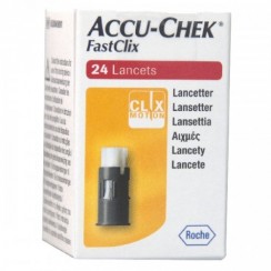 LANCETTE PUNGIDITO ACCU-CHEK FASTCLIX 24 PEZZI