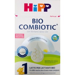 HIPP 1 COMBIOTIC 600 G NUOVA RICETTA LATTE PER LATTANTI BIO