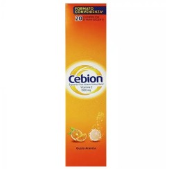 CEBION EFFERVESCENTE ARANCIA 20 COMPRESSE EFFERVESCENTI