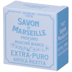 LABORATORIO DEI SAPONI DERMOSAPONE VEGETALE MUSCHIO BIANCO 100 G