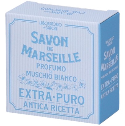 LABORATORIO DEI SAPONI DERMOSAPONE VEGETALE MUSCHIO BIANCO 100 G LABORATORIO DEI SAPONI DERMOSAPONE VEGETALE MUSCHIO BIANCO 100 G