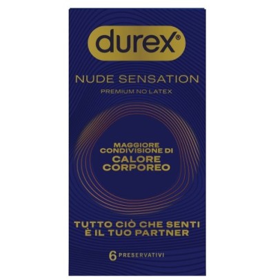 PRESERVATIVO DUREX NUDE SENSATION 6 PEZZI