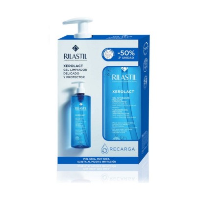 RILASTIL XEROLACT GEL DETERGENTE 750 ML + RICARICA 750 ML