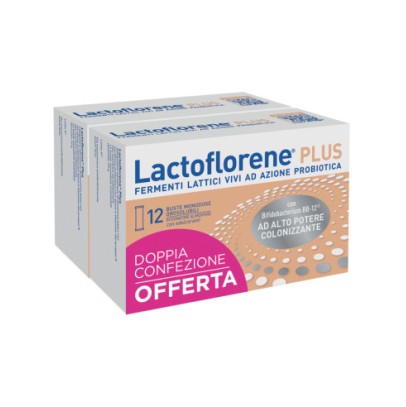 LACTOFLORENE PLUS BIPACK 12 BUSTINE 48 G