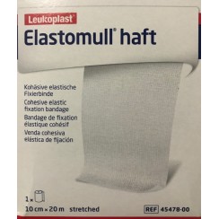 BENDA ELASTICA AUTOADESIVA ELASTOMULL HAFT COMPRESSIONE FORTE CM10X20M MUTUA