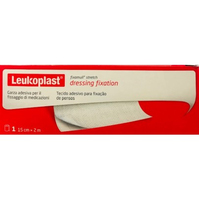 FASCIA AUTOADESIVA IPOALLERGENICA FISSAGGIO CATETERI FIXOMULL STRETCH. SUPPORTO IN POLIESTERE NON TESSUTO BIANCO, MASSAIN POLICARBONATO SENZA RESINE E GOMME NATURALI. 15X200CM FASCIA AUTOADESIVA IPOALLERGENICA FISSAGGIO CATETERI FIXOMULL STRETCH. SUPPORTO IN POLIESTERE NON TESSUTO BIANCO, MASSAIN POLICARBONATO SENZA RESINE E GOMME NATURALI. 15X200CM
