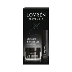 LOVREN MINI-SIZE BOX BLACK  M1 MASCARA MINI + V3 CREMA VISOMINI