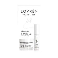 LOVREN MINI-SIZE BOX WHITE  M2 MASCARA MINI + V1 CREMA VISOMINI