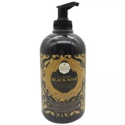 SAPONE LIQUIDO HAND GEL LUXURY BLACK 500 ML SENZA PARABENI