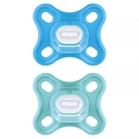MAM COMFORT 0-2 MESI SILICONE CONFEZIONE DOPPIA MASCHIO