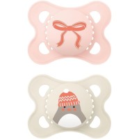 MAM ORIGINAL 16+ WINTER LIMITED EDITION SILICONE FEMMINA 2 PEZZI