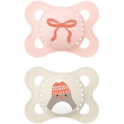 MAM ORIGINAL 2-6 WINTER LIMITED EDITION SILICONE FEMMINA 2 PEZZI