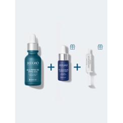 MIAMO 2026 COFANETTO LIFT&AOX MULTI PEPTIDE 20% LIFTING SERUM 30 ML + GF5 GLUTATHIONE AOX BOOST SERUM 10 ML + EPIGENAGESHOT 1 ML