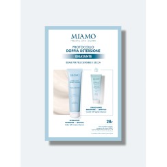 MIAMO DOPPIA DETERSIONE IDRATANTE PROTOCOLLO 1 HYDRA SOFT CREAMY CLEANSER 150 ML + 1 MINI CRYSTAL OIL 50 ML