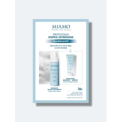 MIAMO DOPPIA DETERSIONE ILLUMINANTE PROTOCOLLO 1 RADIANCE FOAM CLEANSER 150 ML + 1 MINI CRYSTAL OIL 50 ML