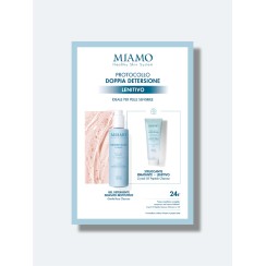 MIAMO DOPPIA DETERSIONE LENITIVO PROTOCOLLO 1 GENTLE ROSE CLEANSER 250 ML + 1 MINI CRYSTAL OIL 50 ML
