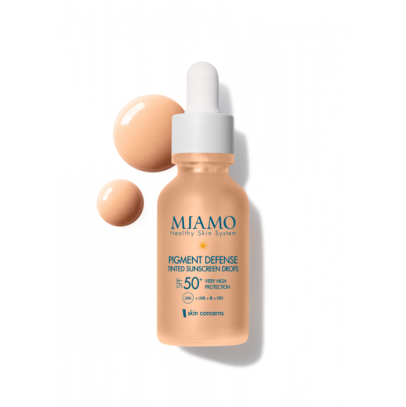 MIAMO PIGMENT DEFENSE TINTED SUNSCREEN DROPS 30 ML