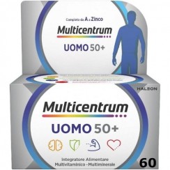 MULTICENTRUM UOMO 50+ 60 COMPRESSE