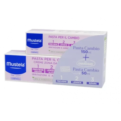 MUSTELA PASTA CAMBIO 150 ML + 50 ML