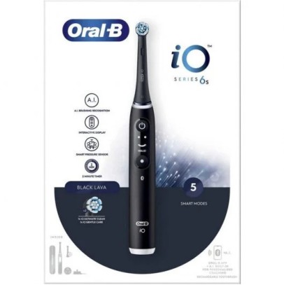 ORALB IO 6 BLACK SPAZZ+2REFILL ORALB IO 6 BLACK SPAZZ+2REFILL
