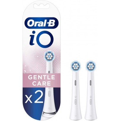 ORALB POWER REFILL IO GENTLE CLEAN WHITE 2 PEZZI