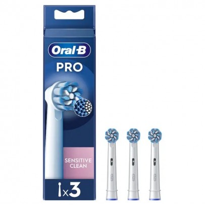 ORALB POWER REFILL EB60-3 SENSITIVE CLEAN 3 PEZZI