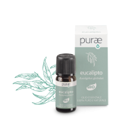 PURAE EUCALIPTO BIO FOGLIE OLIO ESSENZIALE 10 ML