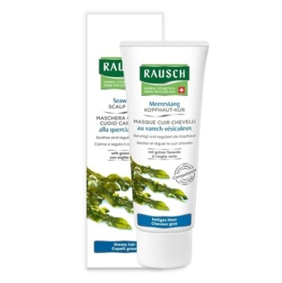 RAUSCH MASCHERA ANTISEBO PER CUOIO CAPELLUTO ALLA QUERCIA MARINA 100 ML