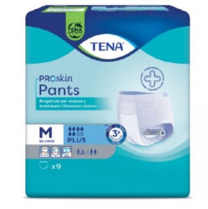 PANNOLONE PER INCONTINENZA TENA PANTS PLUS MEDIUM 9 PEZZI PANNOLONE PER INCONTINENZA TENA PANTS PLUS MEDIUM 9 PEZZI