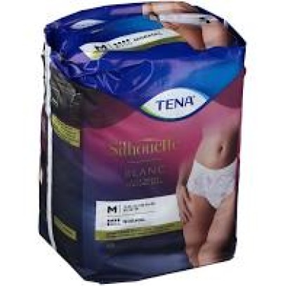 PANNOLONE A MUTANDINA ASSORBENTE TENA SILHOUETTE BLANC MEDIUM 6 PEZZI PANNOLONE A MUTANDINA ASSORBENTE TENA SILHOUETTE BLANC MEDIUM 6 PEZZI