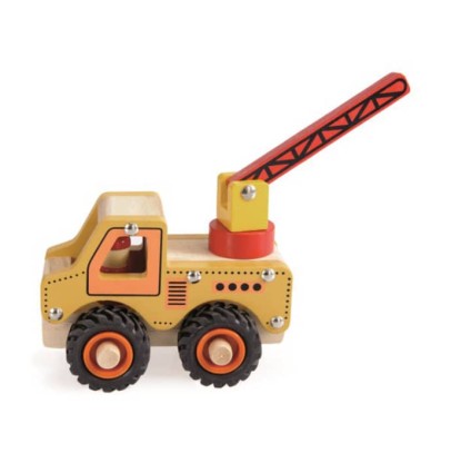 WOODEN CRANE TRUCK