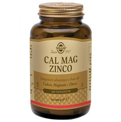 CAL MAG ZINCO 100 TAVOLETTE