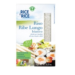 R&R RISO LUNGO RIBE BIANCO 1KG