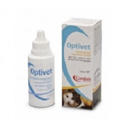 OPTIVET DETERGENTE PER OCCHI PER CANI E GATTI FLACONE 50 ML