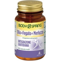 BODY SPRING OLIO MERLUZZO 100 CAPSULE