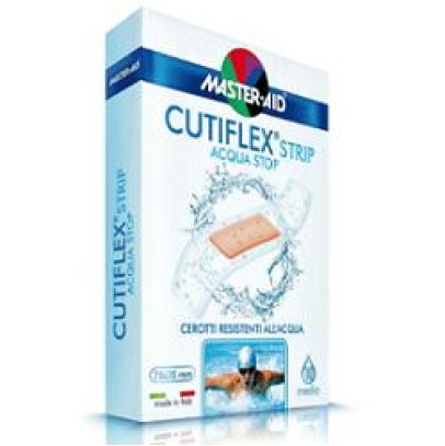 CEROTTO MASTER-AID CUTIFLEX STRIP TRASPARENTE IMPERMEABILE SUPPORTO IN POLIURETANO SUPER 10 PEZZI CEROTTO MASTER-AID CUTIFLEX STRIP TRASPARENTE IMPERMEABILE SUPPORTO IN POLIURETANO SUPER 10 PEZZI