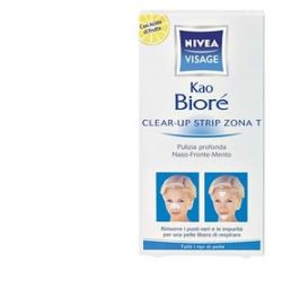 NIVEA VISO KAO BIORE' CLEARUP STRIP ZONA T NIVEA VISO KAO BIORE' CLEARUP STRIP ZONA T