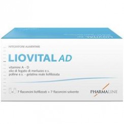 LIOVITAL ADULTI 7 FLACONCINI LIOFILIZZATO + 7 FLACONCINI SOLVENTE