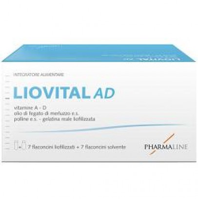 LIOVITAL ADULTI 7 FLACONCINI LIOFILIZZATO + 7 FLACONCINI SOLVENTE