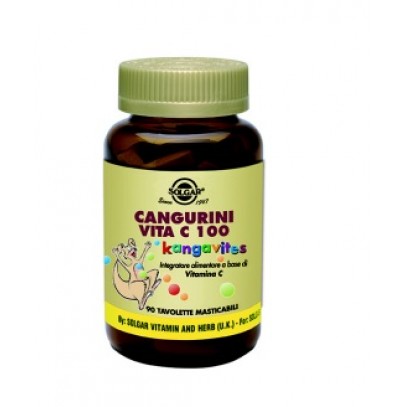 CANGURINI VITAMINA C 100 COMPRESSE MASTICABILI