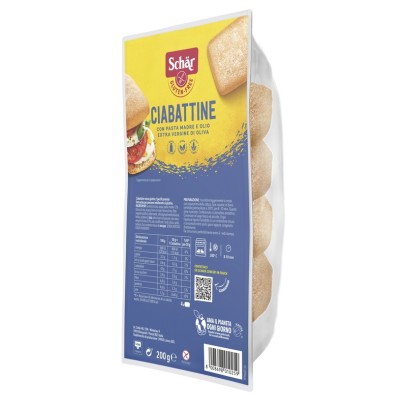 SCHAR CIABATTINA PANE 200 G SCHAR CIABATTINA PANE 200 G