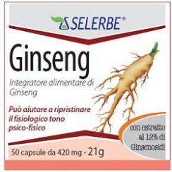 GINSENG ESTRATTO SECCO TITOLATO 50 CAPSULE