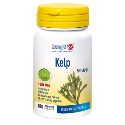 LONGLIFE KELP ALGA BRUNA 180 COMPRESSE