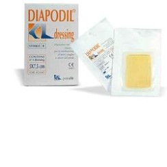 MEDICAZIONI SPECIALE ATTIVA CON IDROGEL DIAPODIL DRESSING MISURA 5X7,5CM CONFEZIONE DA 3PEZZI CLASSE 2B