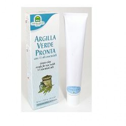 ARGILLA VERDE PRONTA TUBO CON OLI ESSENZIALI 100 ML