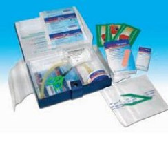 CASSETTA PRONTO SOCCORSO FARMA POCKET PRONTA PER L'USO PER TUTTE LE ESIGENZE DI SICUREZZA E DI PREVENZIONE