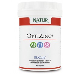 OPTIZINC 60 CAPSULE VEGETALI 379 MG