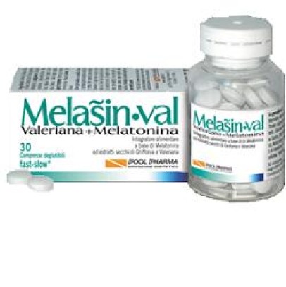 MELASIN VAL 1 MG 30 COMPRESSE 220 MG MELASIN VAL 1 MG 30 COMPRESSE 220 MG