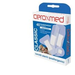 CEROXMED CLASSIC TRASPARENTI 40 CEROTTI ASSORTITI