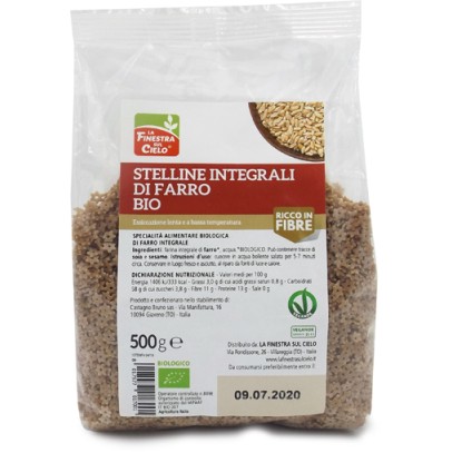 STELLINE INTEGRALI DI FARRO BIO 500 G